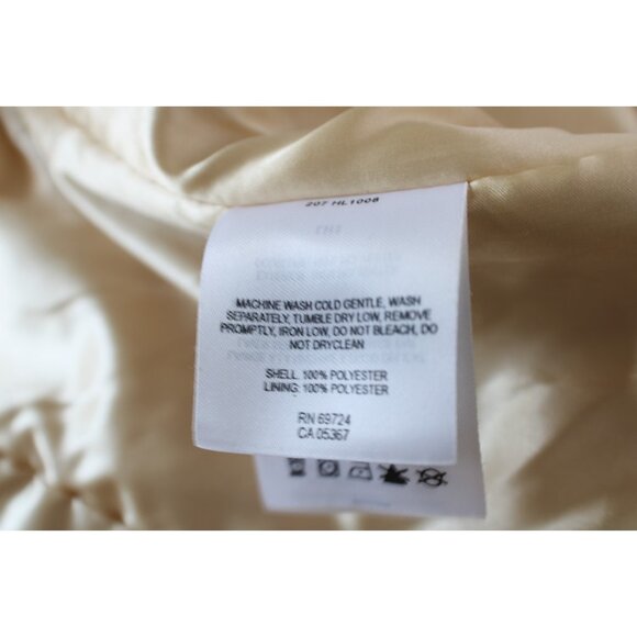 Columbia Womens Large River Resort Full Zip Vest Coral Tan Paisley Full Zip Line - Picture 8 of 10